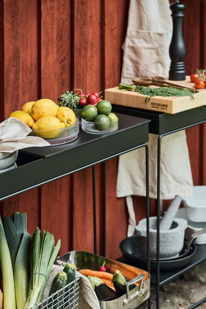 Miska śniadaniowa Ripple 4-pak, clear Ferm Living