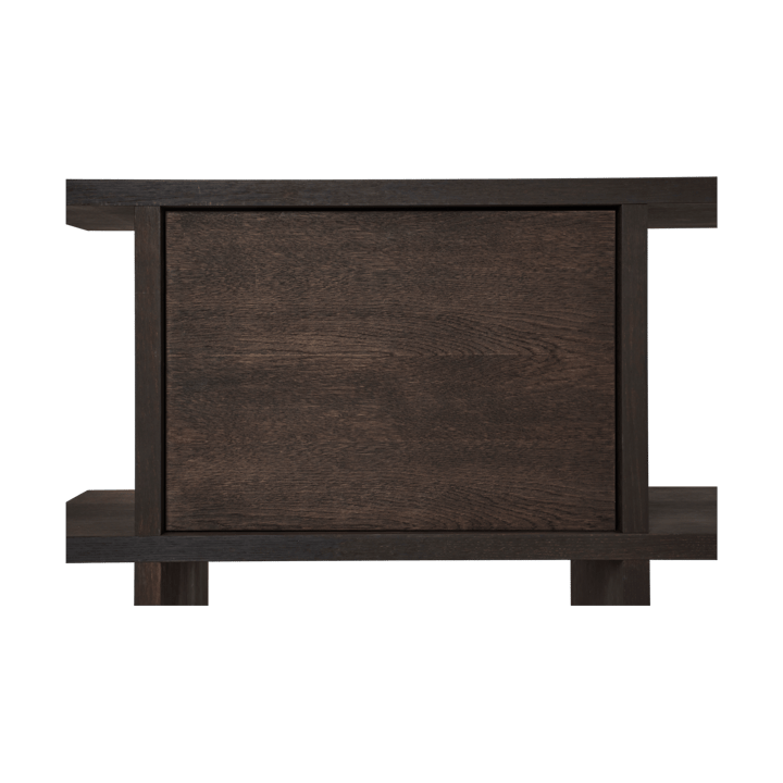 Moduł półki do regału Kona, Dark Stained Ferm Living