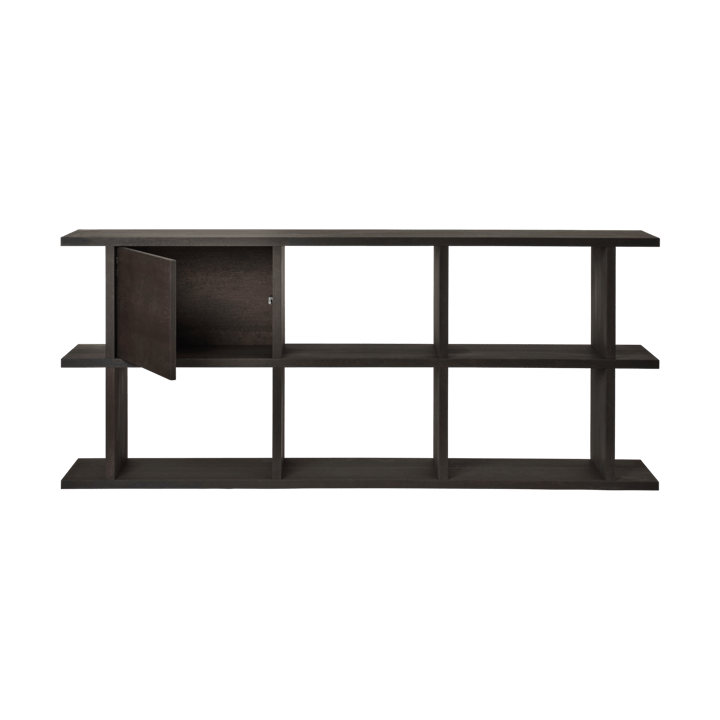 Moduł półki do regału Kona, Dark Stained Ferm Living