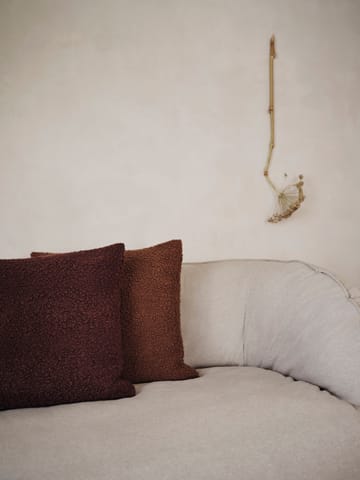 Moor poduszka 50x50 cm - Dark pecan - Ferm Living