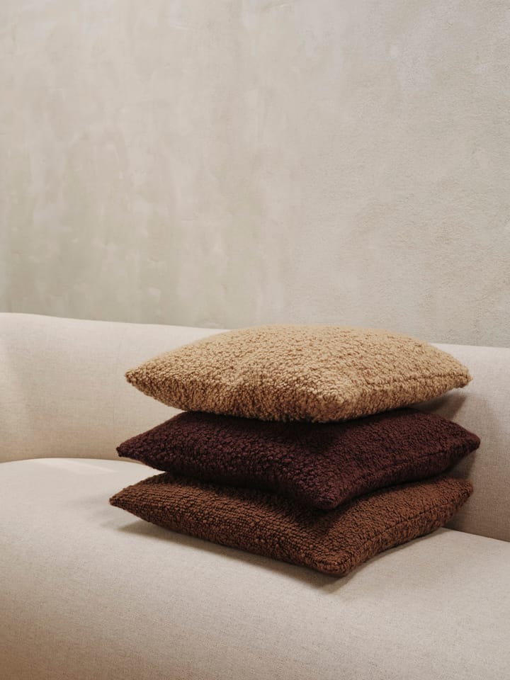Moor poduszka 50x50 cm, Dark pecan Ferm Living