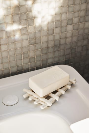 Mydelniczka Ceramic 10x14,5 cm - Złamana biel  - Ferm Living