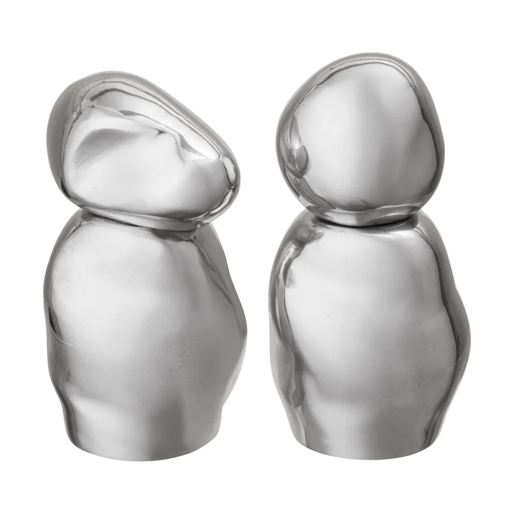 Młynki do soli i pieprzu Orevo, 2 szt., Mirror polished Ferm Living