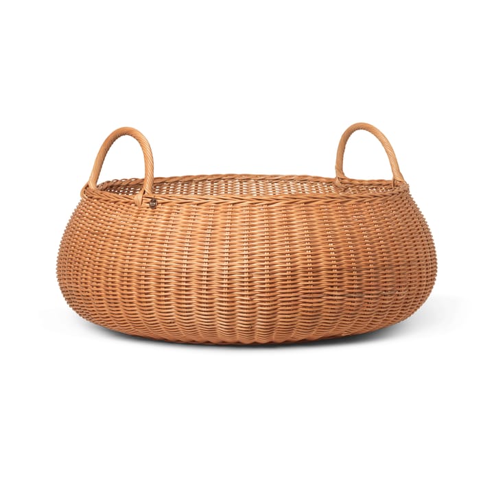 Niski kosz Braided - Naturalny - Ferm Living