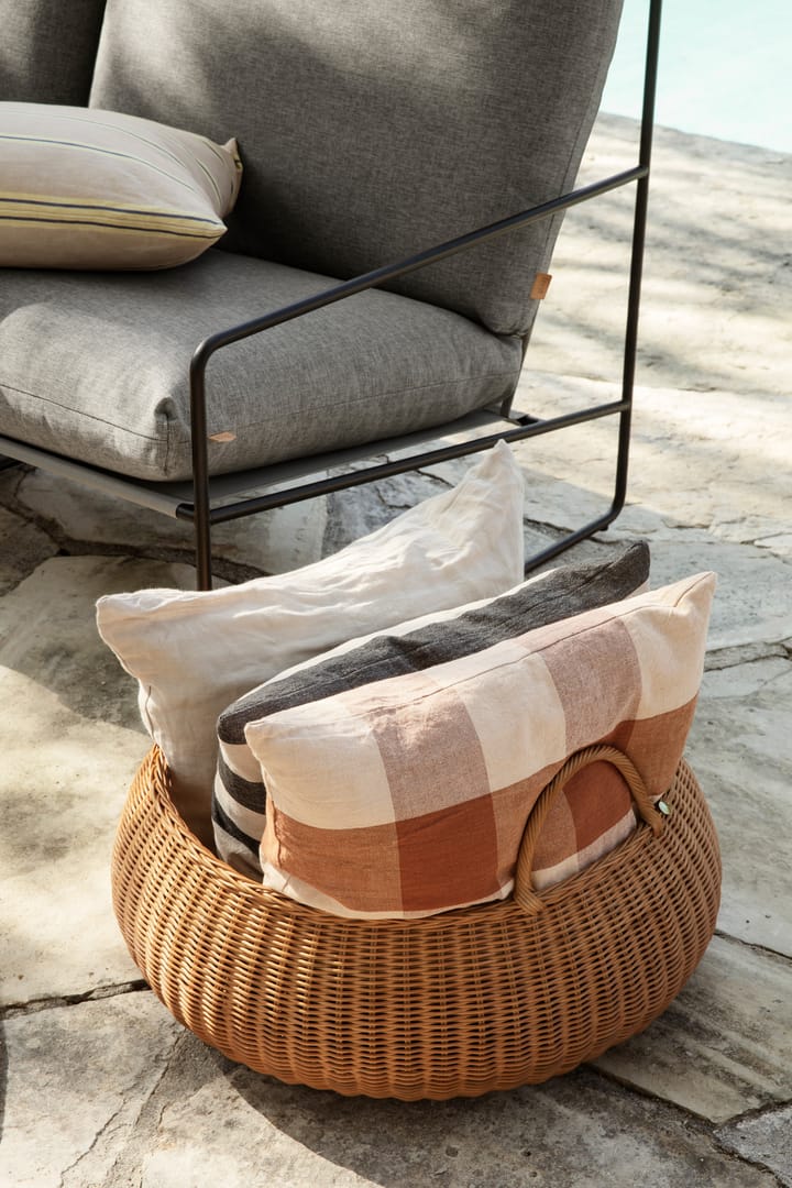 Niski kosz Braided, Naturalny Ferm Living