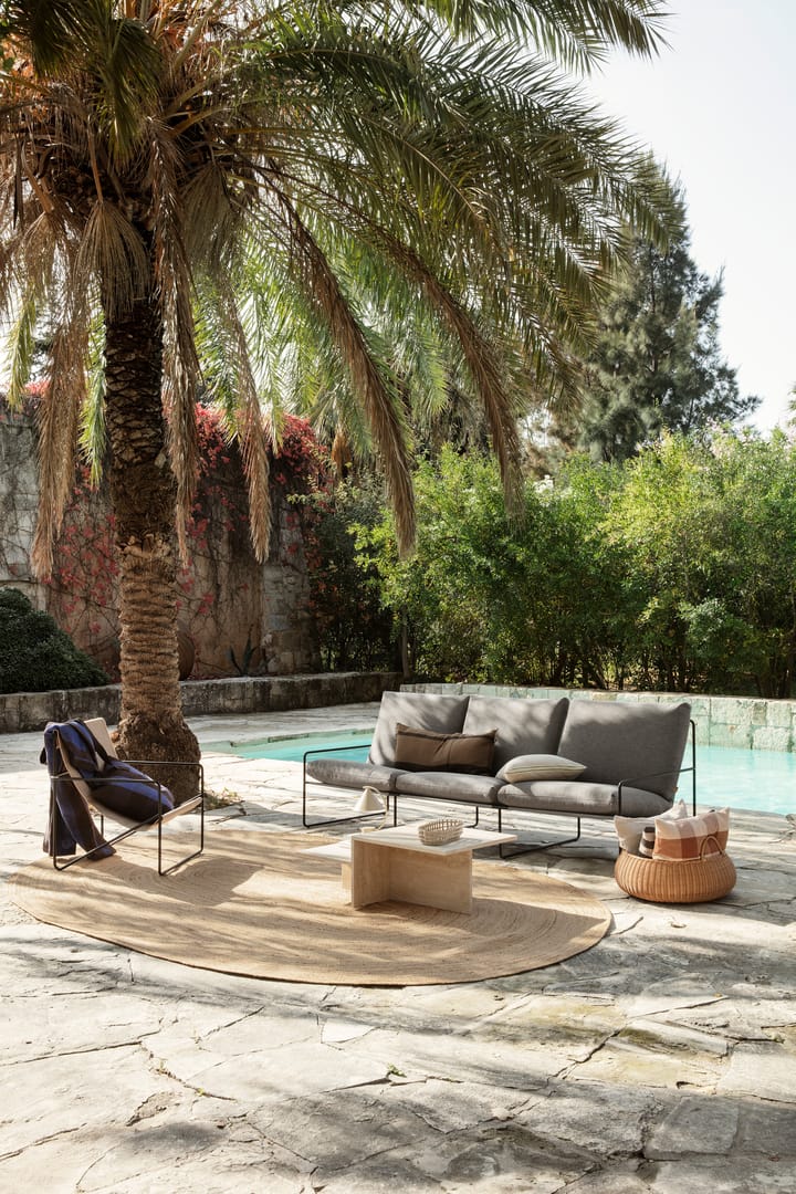 Niski kosz Braided, Naturalny Ferm Living