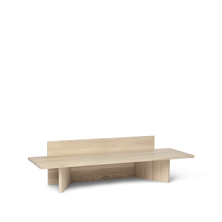 Oblique Ławka - Natural oak - Ferm Living