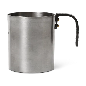 Obra mały dzbanek z miarką 1 dl - Stainless Steel - Ferm Living