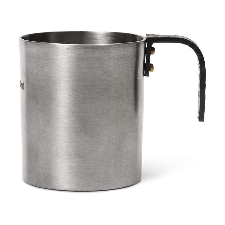 Obra mały dzbanek z miarką 1 dl - Stainless Steel - Ferm LIVING