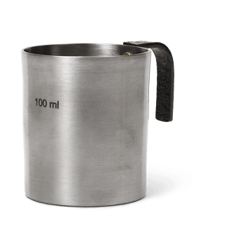 Obra mały dzbanek z miarką 1 dl - Stainless Steel - Ferm Living