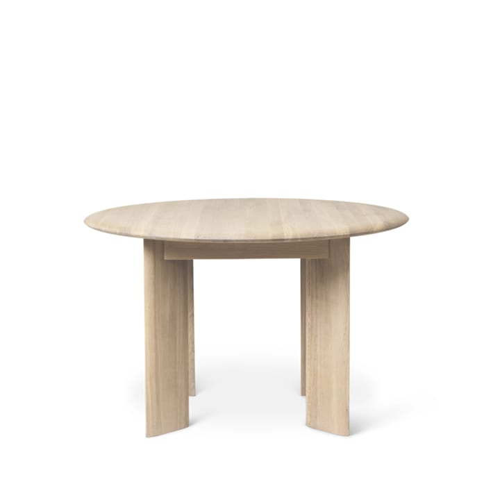 Okragły stół do jadalni - Oak white oiled - Ferm Living