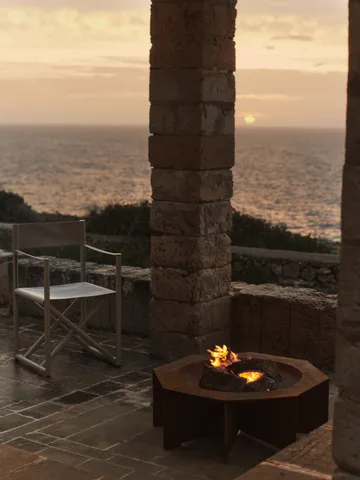 Otto fire pit palenisko - Rust, Ø85,5×29 cm - Ferm Living