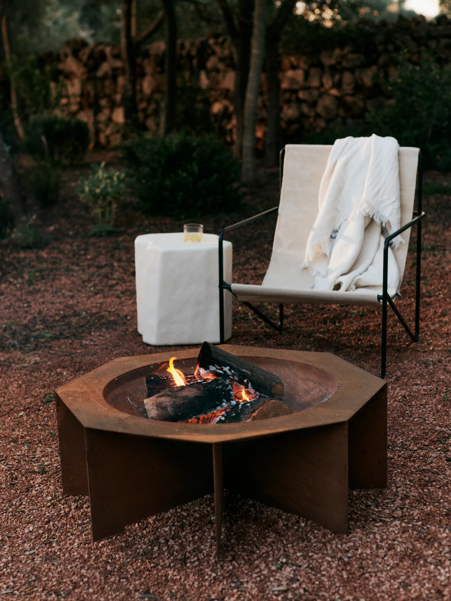 Otto fire pit palenisko, Rust, Ø85,5×29 cm Ferm Living
