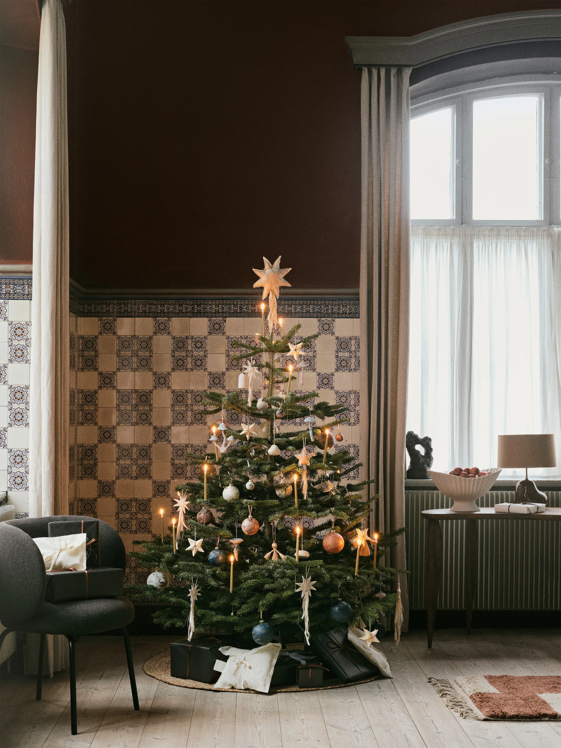 Ozdoba na choinkę Snowball ornaments 3 szt., White Ferm Living