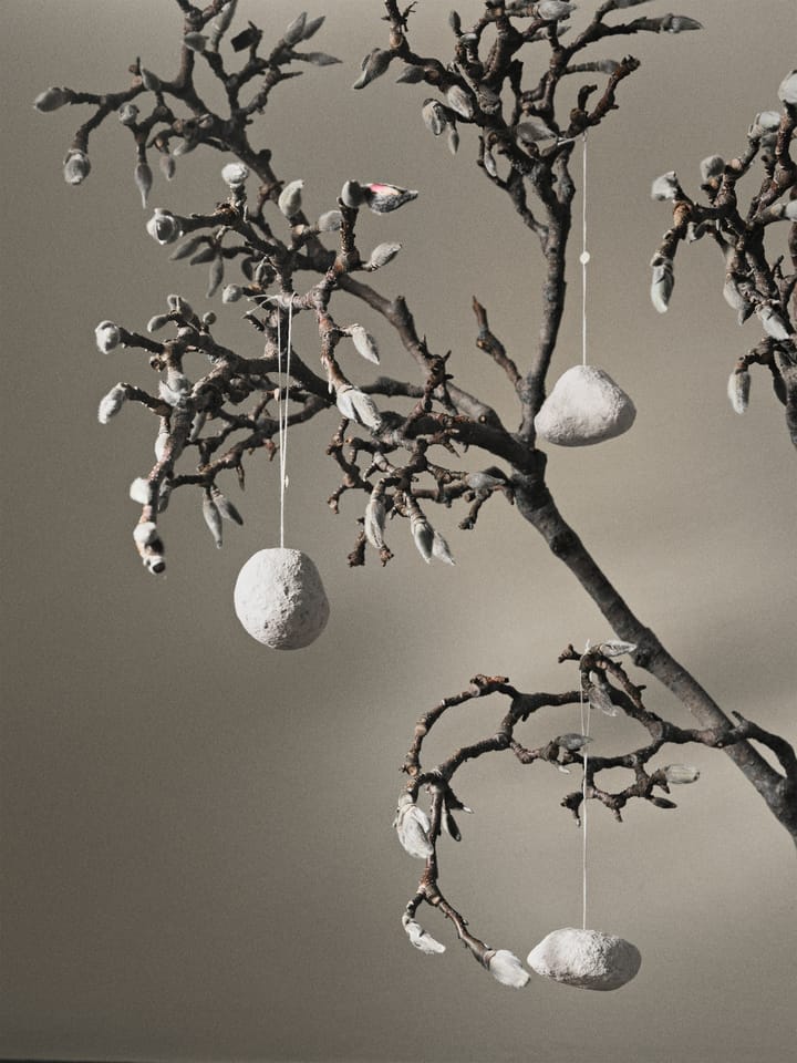 Ozdoba na choinkę Snowball ornaments 3 szt., White Ferm Living