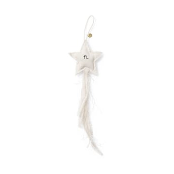 Ozdoba na choinkę Vela Star Ornaments 4 szt. - Natural - Ferm Living