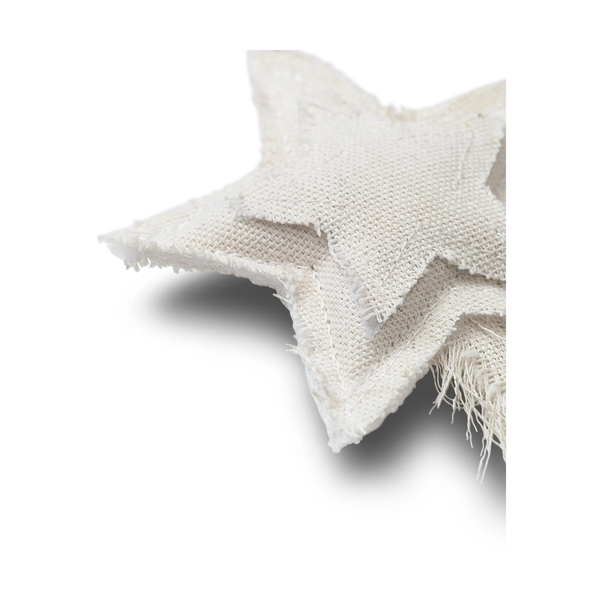 Ozdoba na choinkę Vela Star Ornaments 4 szt., Natural Ferm Living