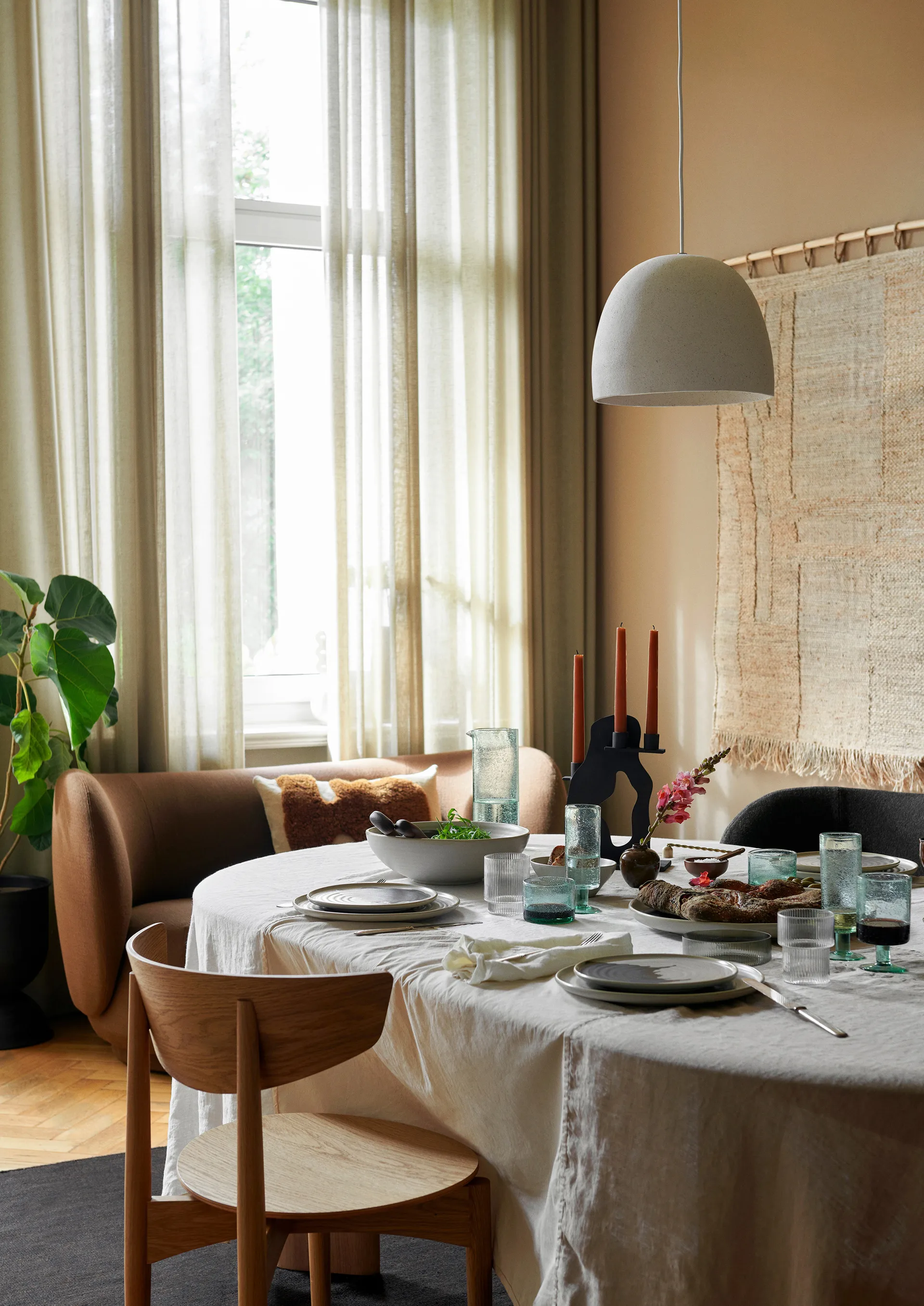 Ozdoba ścienna Harvest 100x165 cm , Naturalny Ferm Living