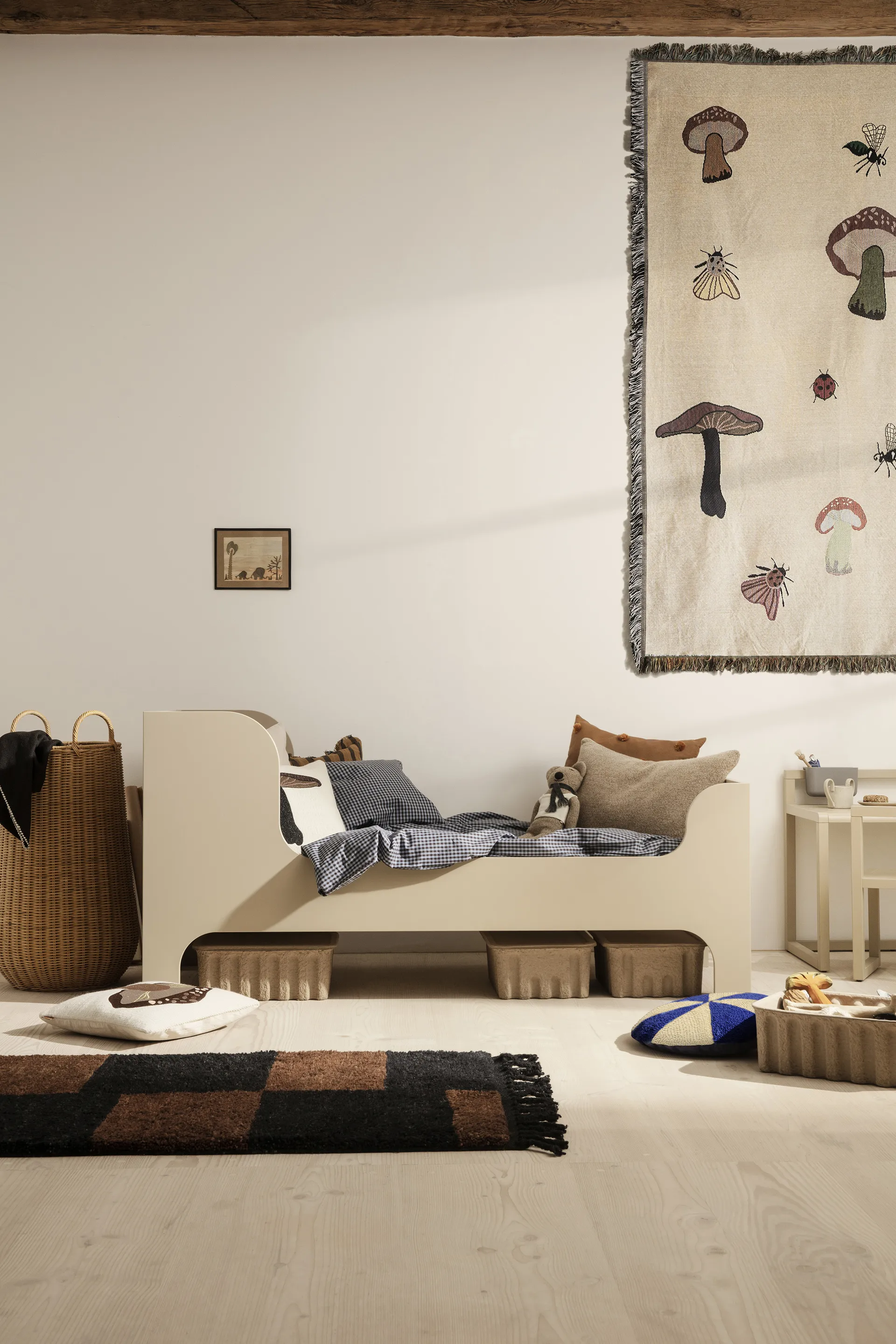 Łóżko dla dziecka 166x80 cm Sill, Kaszmir Ferm Living