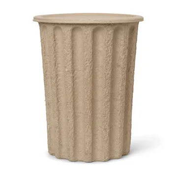 Paper Pulp papierowy kosz na śmieci - Brown - Ferm Living