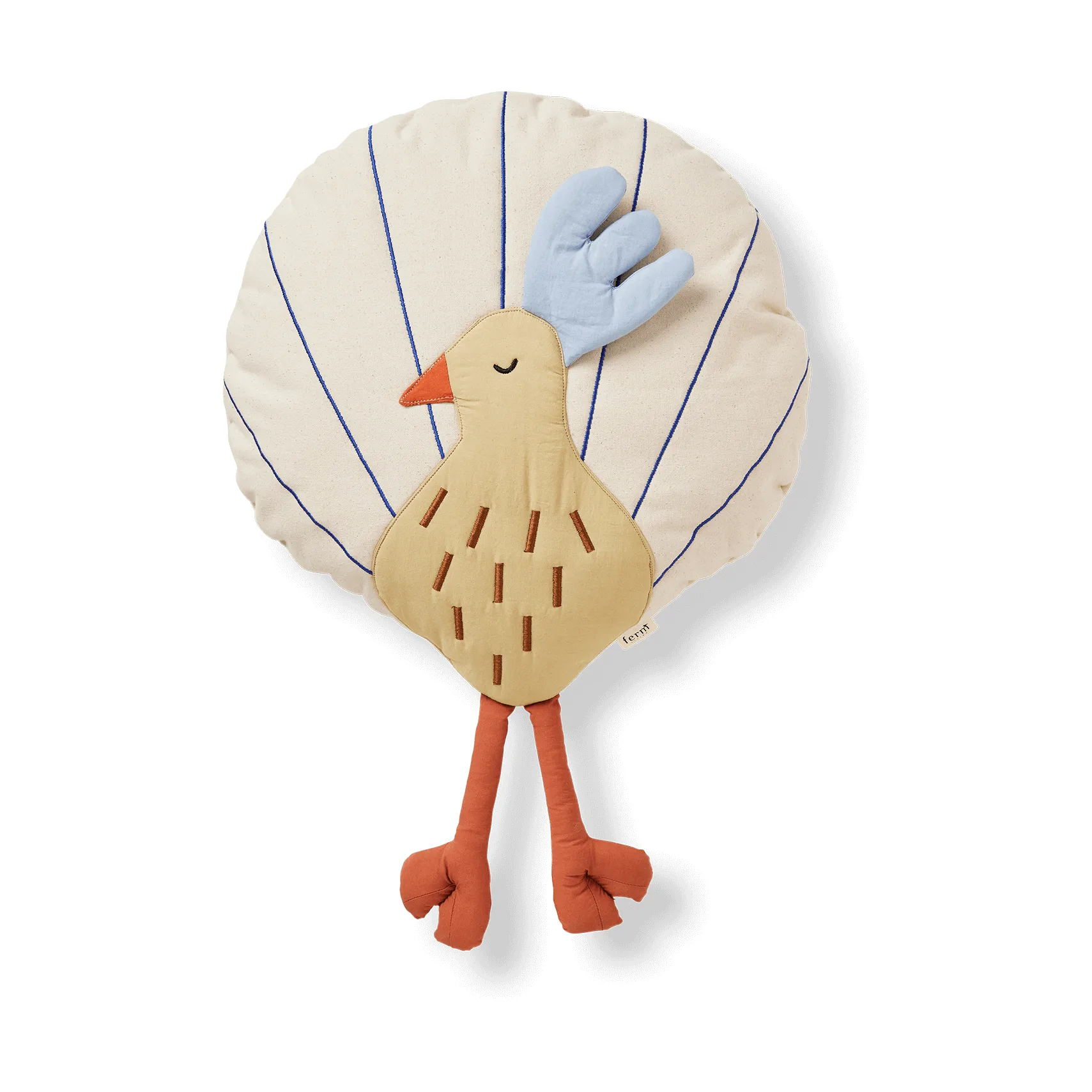 Peacock poduszka, Silver Fern-undyed Ferm Living