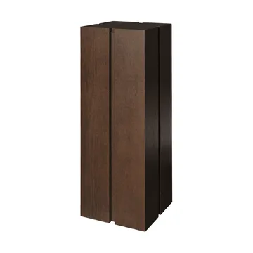 Piedestał Parcel - Dark stained, 30x30x90 cm - Ferm Living