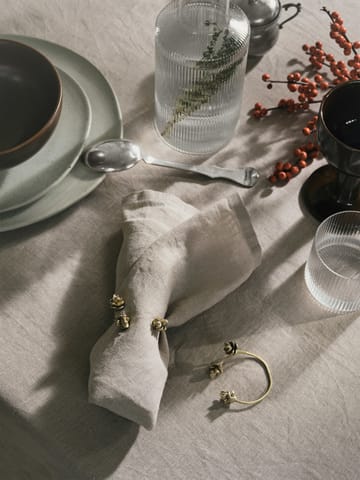 Pierścień na serwetki Forest 4-pak - Brass - Ferm Living