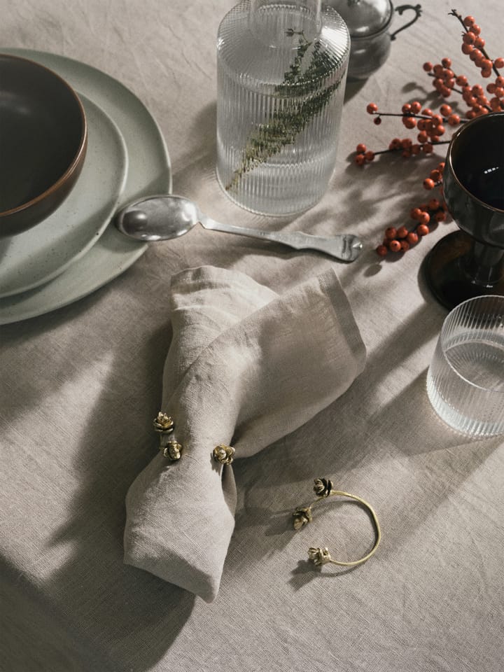 Pierścień na serwetki Forest 4-pak, Brass Ferm Living