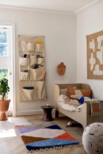 Pikowany koc Bird - Beżowy - Ferm Living