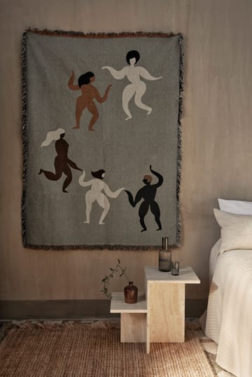 Pled Free tapestry 120x170 cm - Szary - Ferm Living