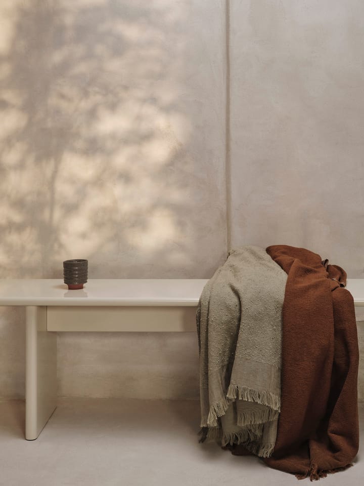 Pled Weaver 120x170 cm, Grey green Ferm Living