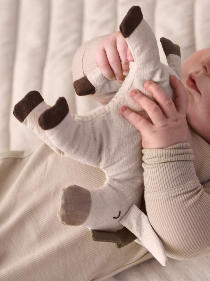 Pluszowe zwierze Donkey, Undyed-dark sand Ferm Living