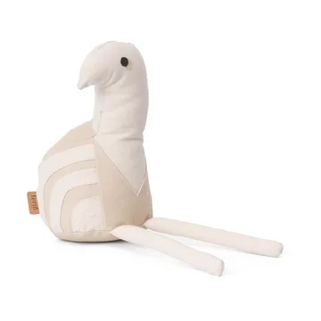 Pluszowy wąż Birdy Teddy - Naturalny - kremowy - Ferm Living