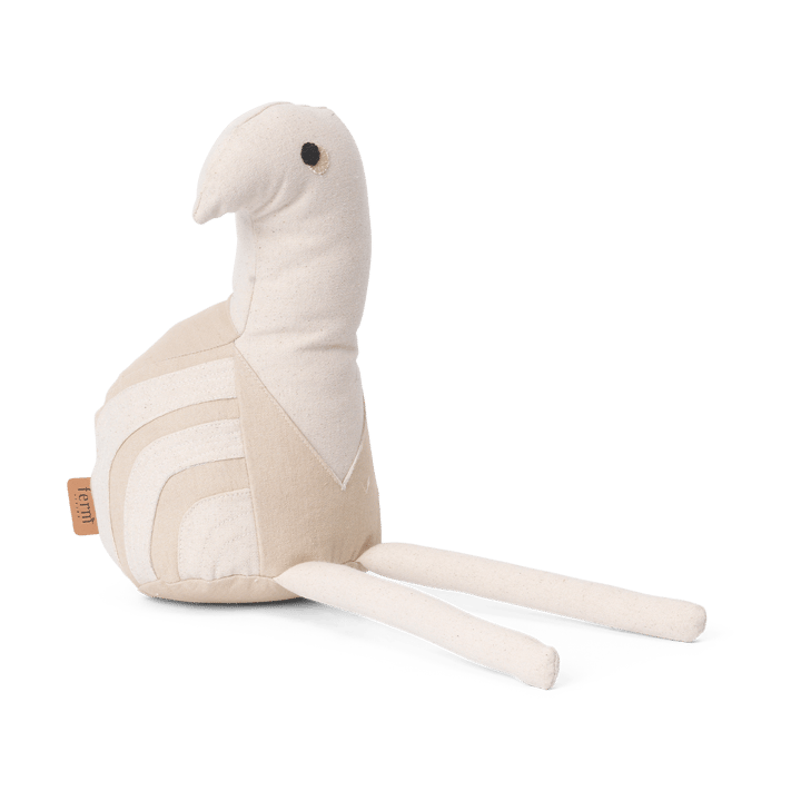 Pluszowy wąż Birdy Teddy - Naturalny - kremowy - Ferm LIVING