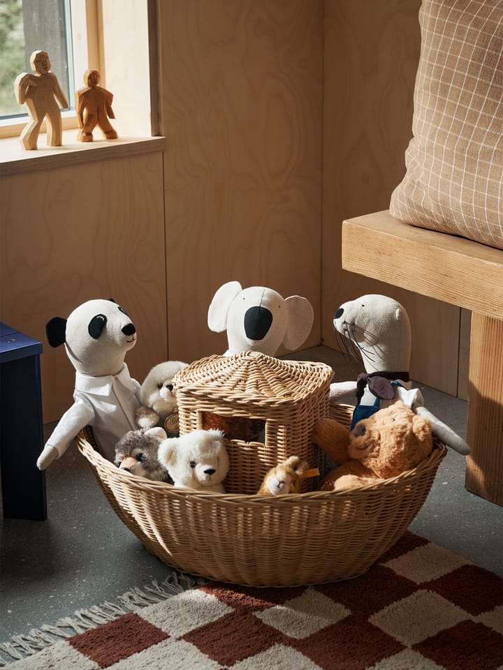 Pluszowy wąż Panda Teddy, Naturalny Ferm Living