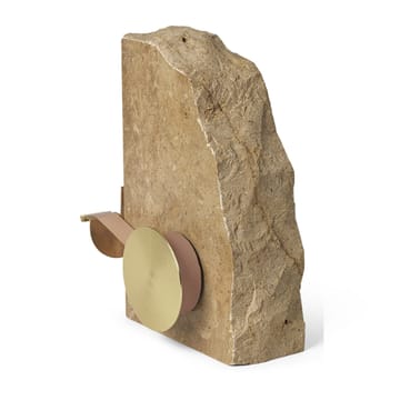 Podajnik do taśmy klejącej Klint 11,6x17 cm - Beżowy trawertyn - Ferm Living