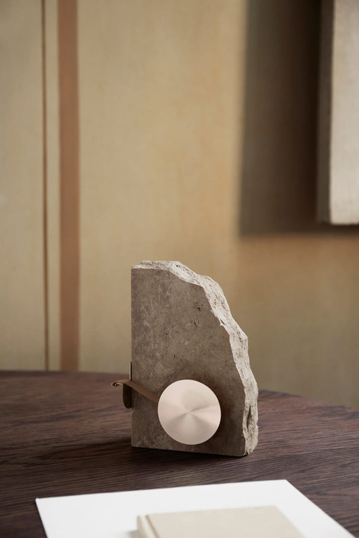 Podajnik do taśmy klejącej Klint 11,6x17 cm, Beżowy trawertyn Ferm Living