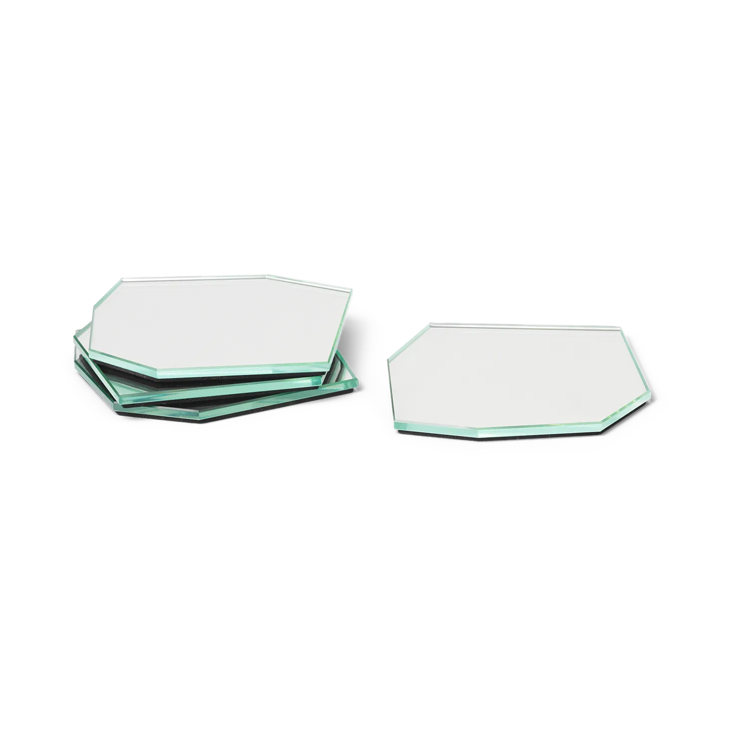 Podkładka pod szklankę Shard 4-pack, Mirror Ferm Living