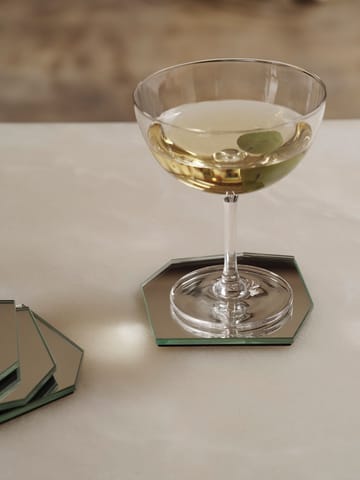Podkładka pod szklankę Shard 4-pack - Mirror - Ferm Living