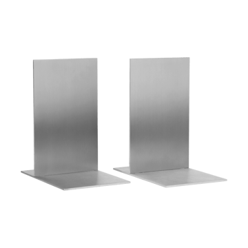 Podpórki do książek Lager 2 szt. - Aluminium - Ferm Living