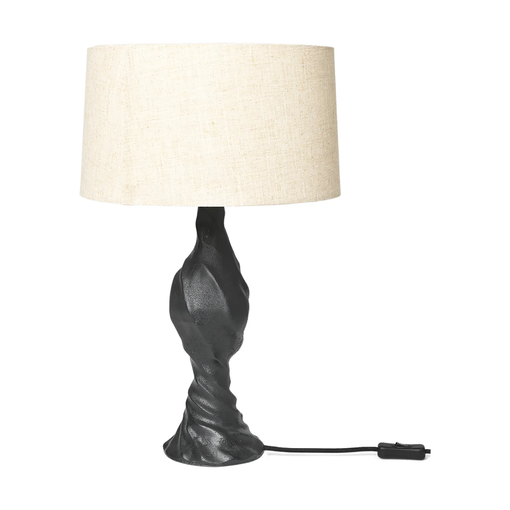 Podstawa lampy Moltan 40 cm, Black Ferm Living