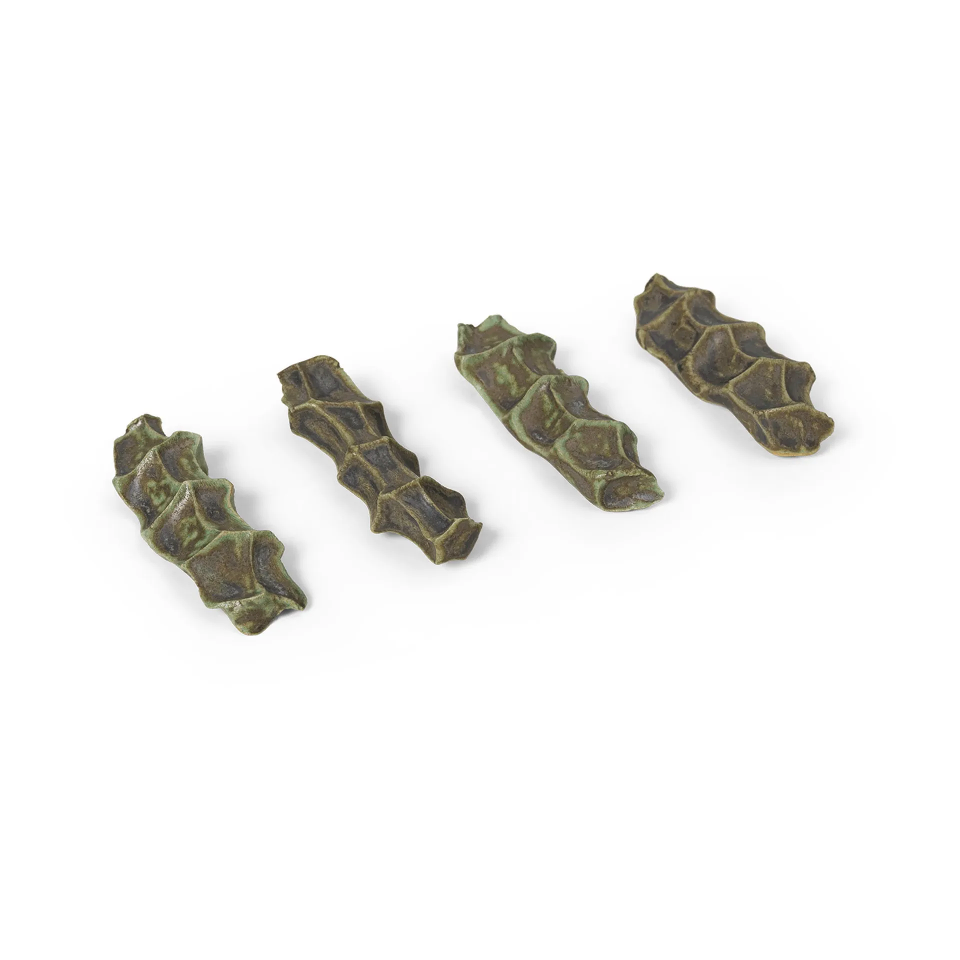 Podstawka pod sztućce Serre 4 szt., Moss green Ferm Living