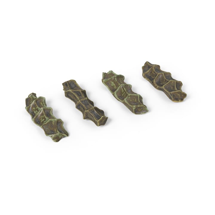 Podstawka pod sztućce Serre 4 szt. - Moss green - Ferm Living