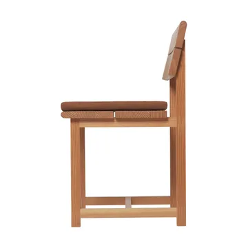 Poduszka do siedzenia Align - Brown clay, 40x40 cm - Ferm Living