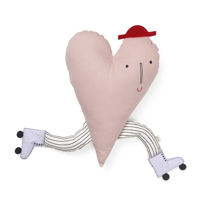Poduszka Heart - Dusty rose - Ferm Living