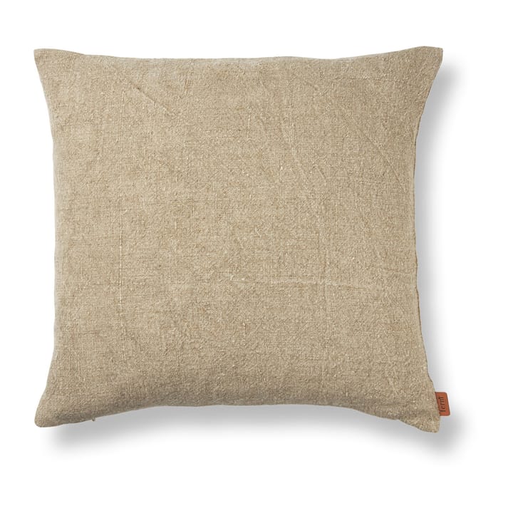 Poduszka Heavy Linen 50x50 cm - Naturalny - Ferm Living