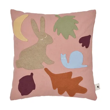 Poduszka Lunden - Rose-multi, 30x30 cm - Ferm Living