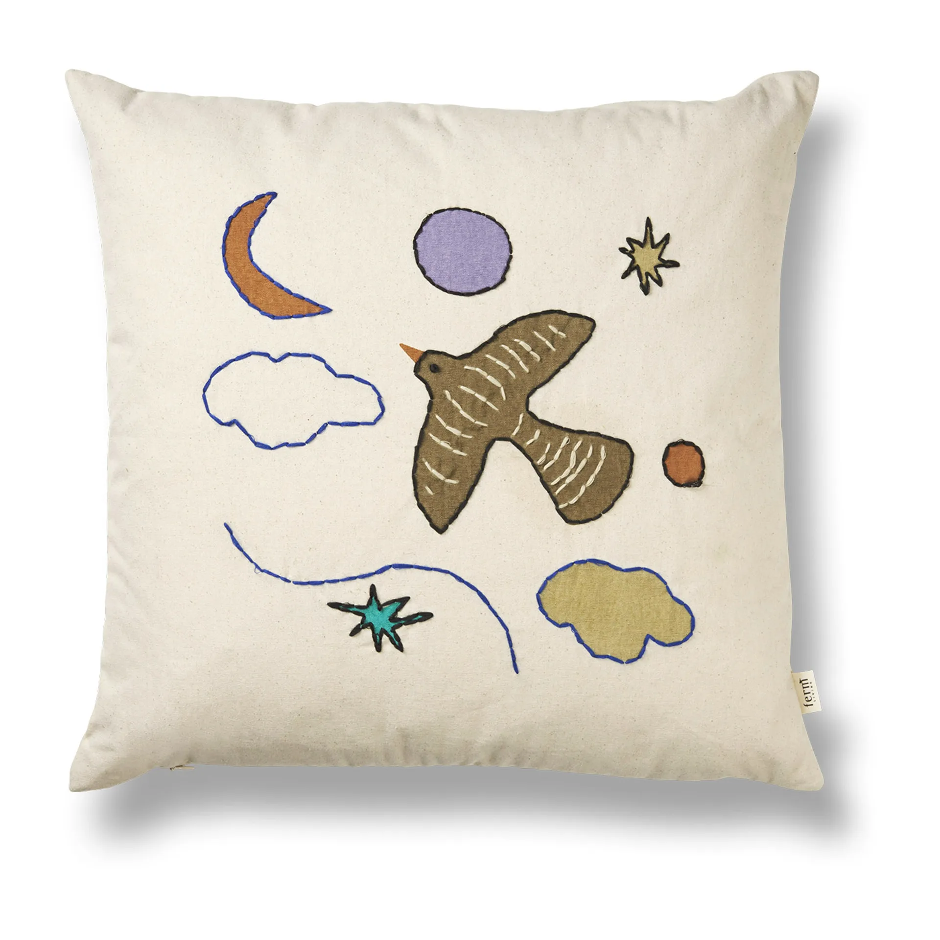 Poduszka Naive 40x40 cm, Bird Ferm Living