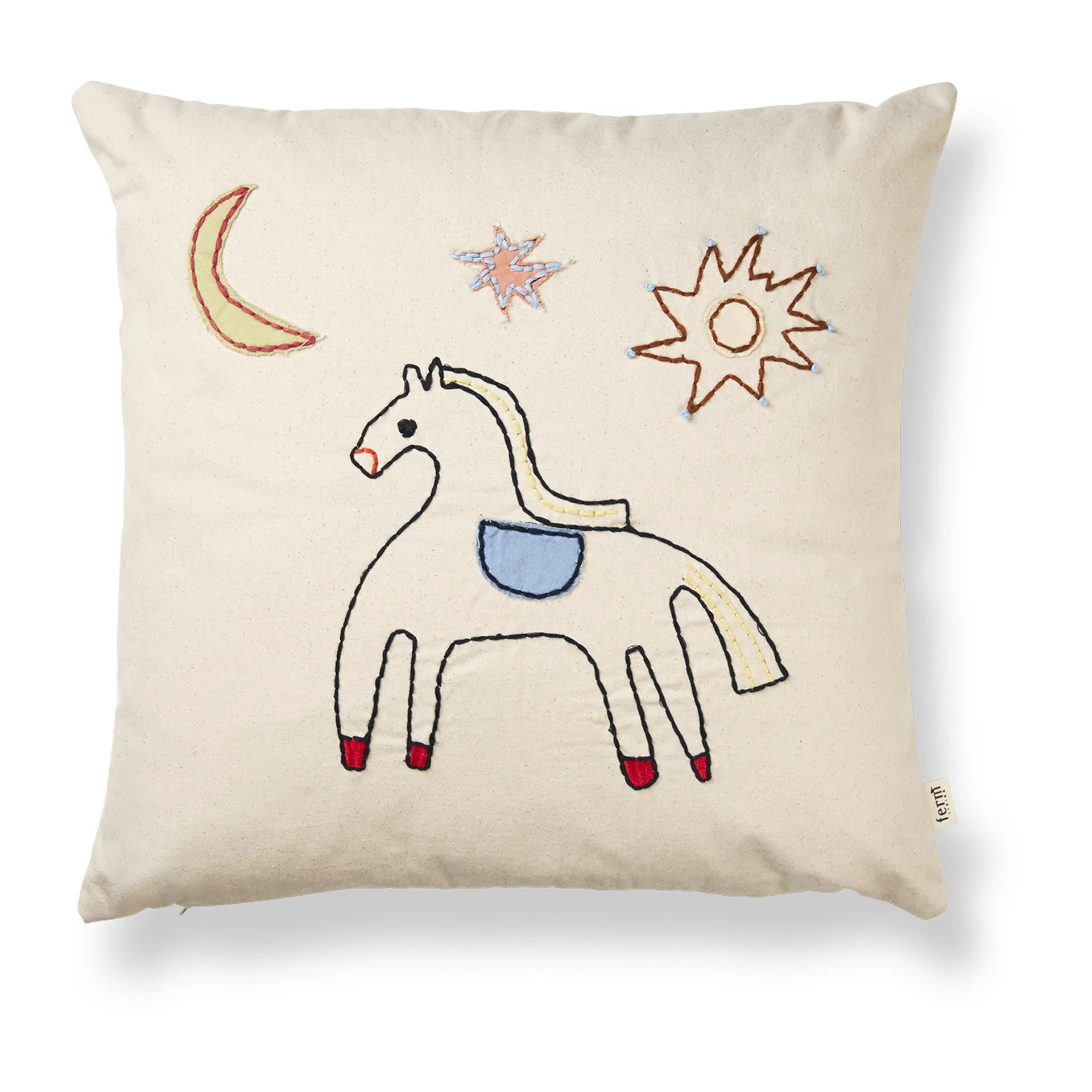 Poduszka Naive 40x40 cm, Horse Ferm Living
