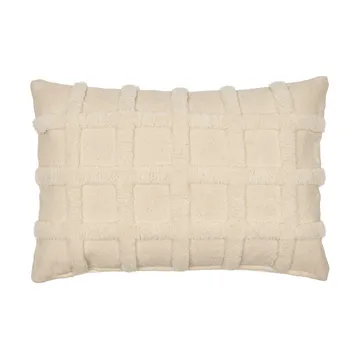 Poduszka Norte grid - Off-white, 40x60 cm - Ferm Living